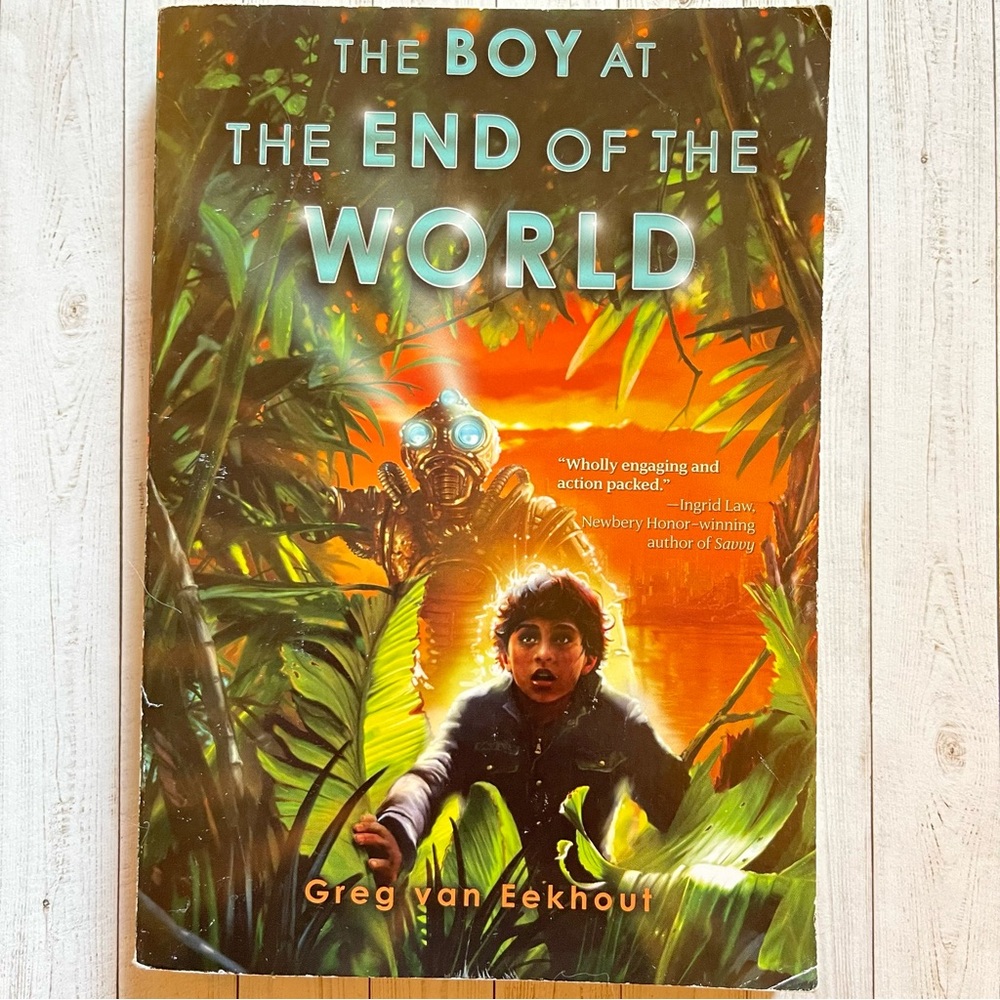 A Boy At The End Of The World, Scholastic Kids Chapter Book, Softcover